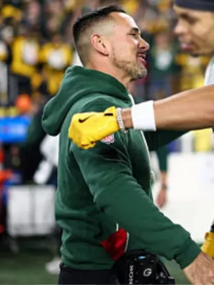 Matt Lafleur Green Bay Packers Sideline Hoodie