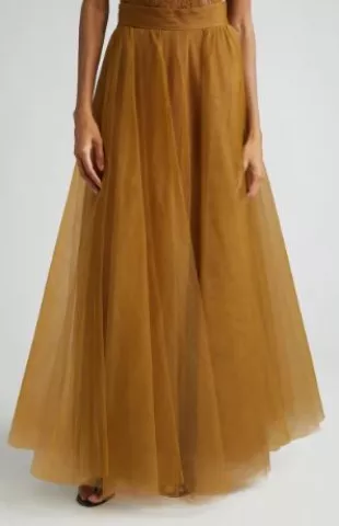 Tulle Maxi Skirt