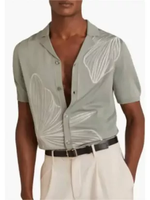 Reasonable Doubt S3 McKinley Freeman Floral Shirt