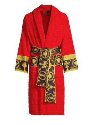 Red I Heart Baroque Robe