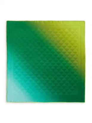 Printed Silk Twill 55CM Square Scarf