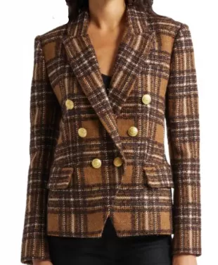 Plaid Blazer