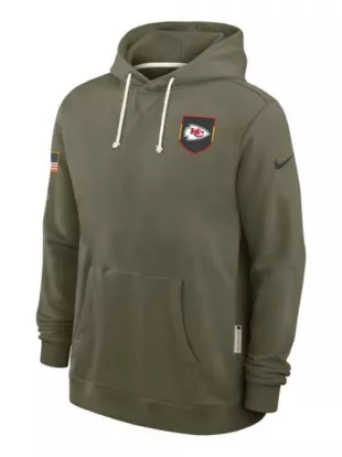 Kansas City Chiefs 2025 Salute To Service Hoodie