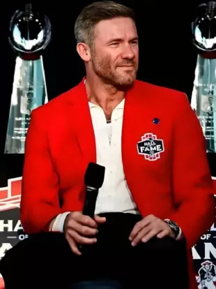 New England Patriots 2025 Hall of Fame Red Coat