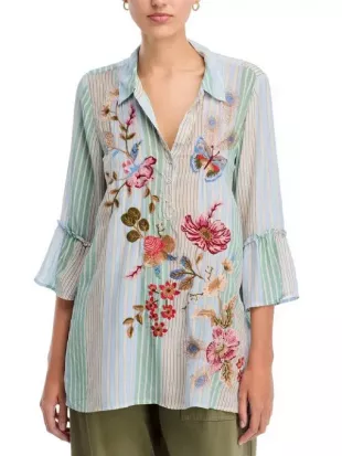 Elsbeth Season 3 Beryl Nix Floral Shirt