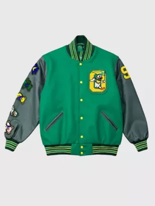 Oregon Grateful Ducks Lettermens Jacket