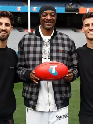 Snoop Dogg Melbourne Cricket Ground Plaid Jacket