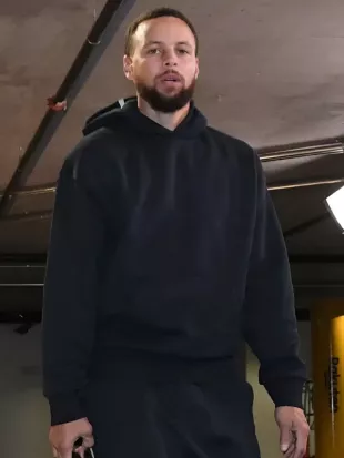 Stephen Curry Warrirors Vs Clippers Black Hoodie