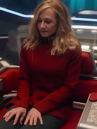 Star Trek Starfleet Academy S01 Captain Nahla Ake Red Jacket