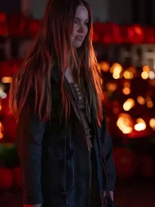 Landry Bender Self-Help Black Cotton Jacket