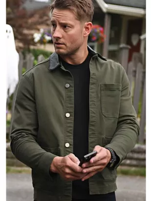 Tracker S03 Colter Shaw Olive Green Denim Jacket