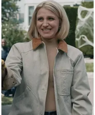 Corduroy-Collar Shirt Jacket