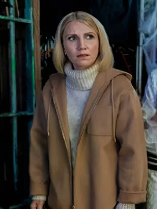 Elsbeth Season 3 Annaleigh Ashford Hooded Cashmere Jacket