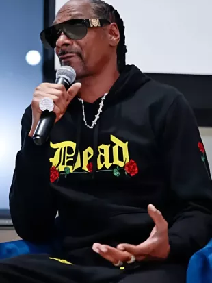 Snoop Dogg Jackson State University Black Floral Hoodie