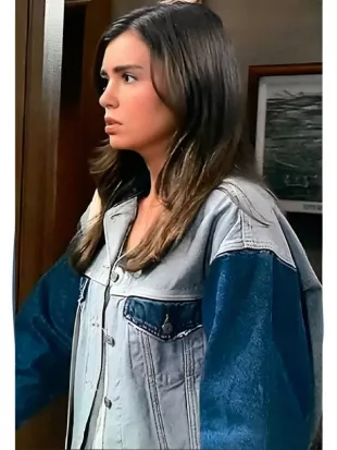 General Hospital Emma Scorpio-Drake Colorblock Denim Jacket