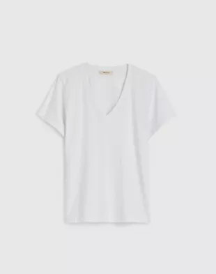 Relaxed V Neck Tee