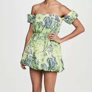 Ash Dress Puff Sleeve