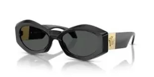 Sunglasses Black Frame, Dark Grey Lenses