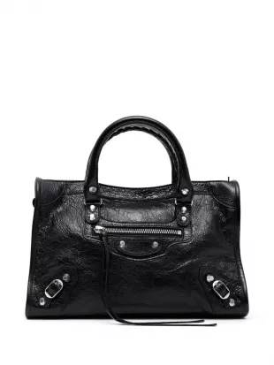 Small Le City Leather Tote Bag