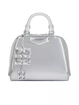 Logo Plaque Top Handle Bag