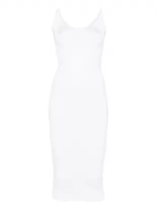 Ribbed Midi Dress