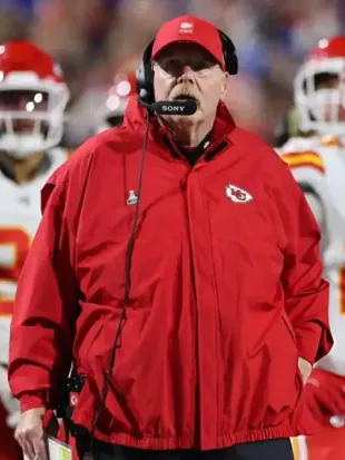 Andy Reid Kansas City Chiefs 2025 Red Jacket