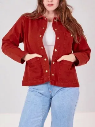 Heartland S19 Amy Fleming Red Shirt Jacket