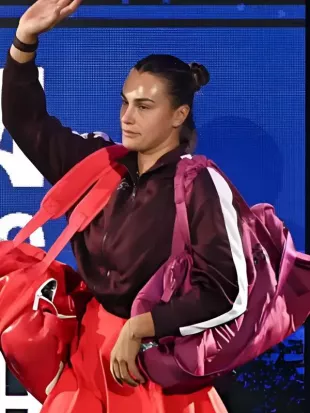 WTA Finals 2025 Aryna Sabalenka Crop Jacket