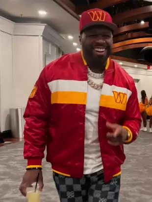 Washington Commanders 50 Cent Jacket