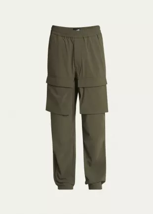 Nylon Cargo Pants
