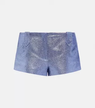 Iridescent Sablé Shorts