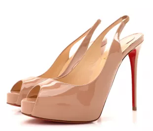 Patent Private Number 120 Pumps 35.5 Nude
