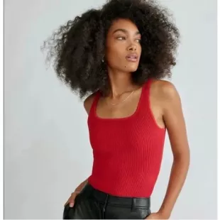 Babaton Sculpt Knit Ribbed Top