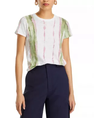 Printed Slub Jersey Tee