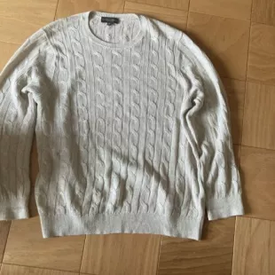 Linen Cable Knit Sweater