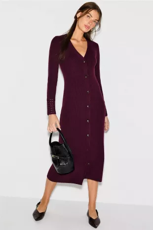 Cardigan Sweater Dress