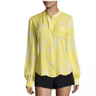 Walter Floral-Print Silk Blouse