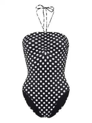 Polka Dot Swimsuit