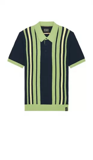 Striped Polo Top