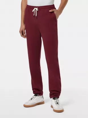 Logo Regualr Fit Sweatpants in Bordeaux