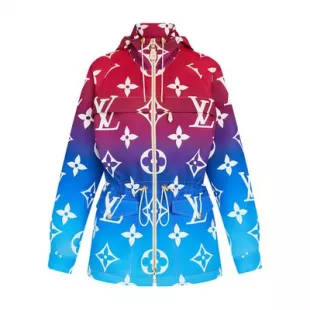 Sunset Monogram Lightweight Hooded Parka