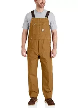 Men's R01 Relaxed Fit Duck Bib Overall