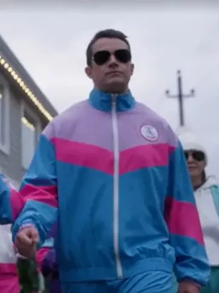 Merry Christmas Ted Cooper Unisex Color-block Track Jacket