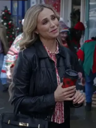 A Royal Montana Christmas Victoria Fringe Leather Jacket