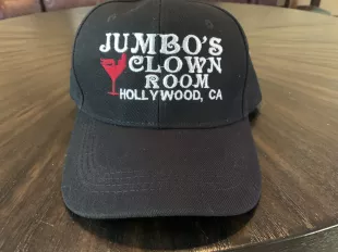 Black Embroidered Hat