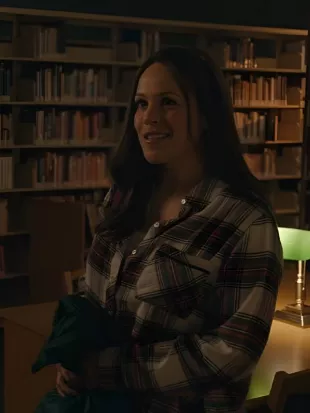 Christmas Above the Clouds 2025 Erin Krakow Plaid Shirt