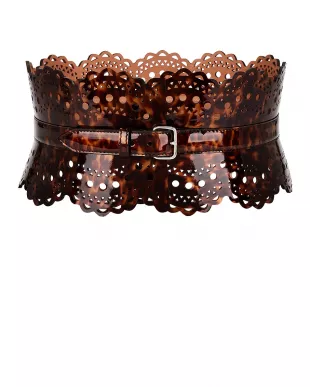 Bustier Belt in Marron