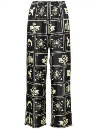 Brenda Silk Trousers
