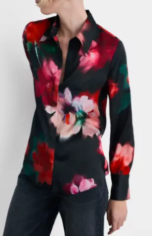 Soffy Floral Button Up Shirt