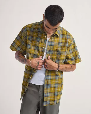 Lawson Plaid Button Up Shirt